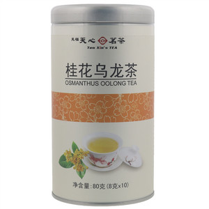天福天心茗茶桂花乌龙茶