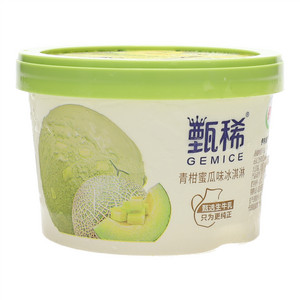 伊利甄稀青柑蜜瓜味冰淇淋