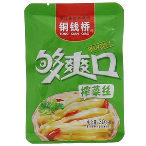 铜钱桥够爽口榨菜丝