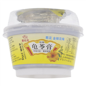 雪伯龙菊花 金银花味梧州龟苓膏