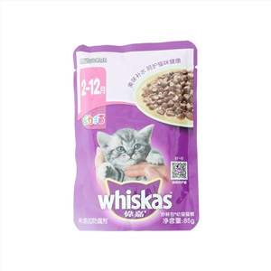whiskas伟嘉幼猫妙鲜包猫粮85g