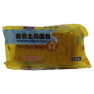 麦农牛奶味土司面包
