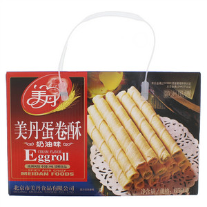 美丹奶油味蛋卷酥