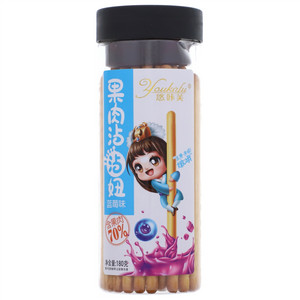 悠咔芙蓝莓味手指饼（韧性饼干）