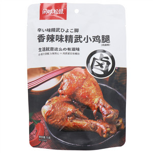 闲味松鼠香辣味精武小鸡腿