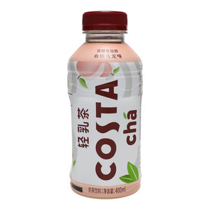 COSTA COFFEE白桃乌龙味轻乳茶奶茶饮料
