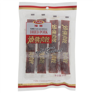 福客香辣味烧猪肉干