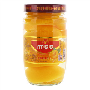 旺多多冰糖黄桃罐头