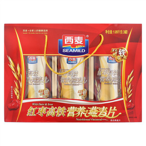 西麦红枣高铁营养燕麦片礼盒燕麦片