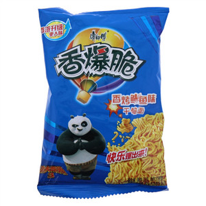 康师傅香爆脆干脆面（香烤鱿鱼味）