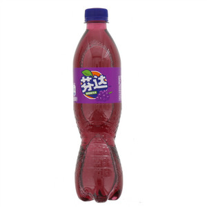 芬达葡萄味汽水500ml