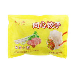 家一流猪肉大葱同心饺子