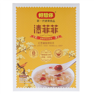 好想你清菲菲红枣湘莲银耳汤