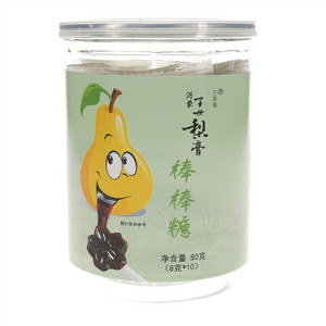 三家崮沂蒙子母梨膏棒棒糖