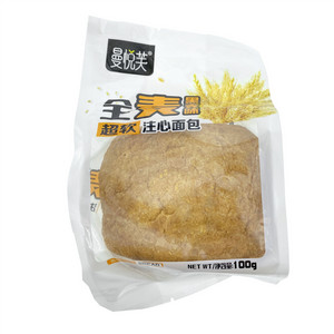 曼悦芙全麦黑麦味注心面包