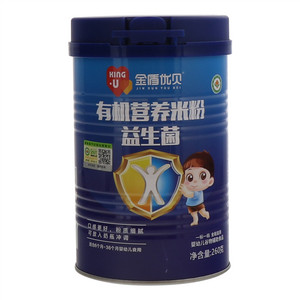 金盾优贝益生菌有机营养米粉