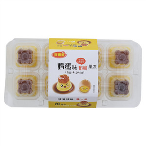 好趣多鸡蛋味布甸果冻