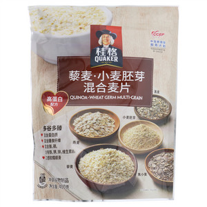 桂格藜麦小麦胚芽混合麦片400克