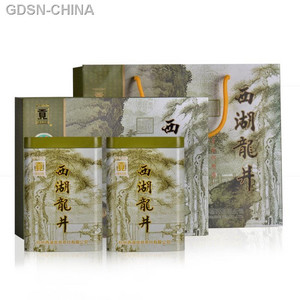 贡唐寅事茗图礼盒西湖龙井茶