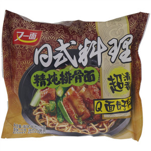 又一面日式料理精炖排骨面