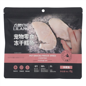 力狼e族宠物零食冻干鳕鱼
