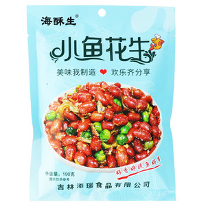 海酥生小鱼花生