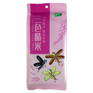 十月稻田 三色糙米500g