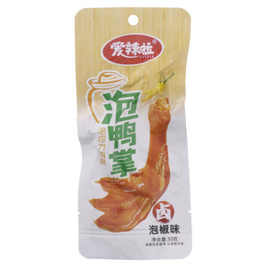 爱辣啦卤泡椒味泡鸭掌