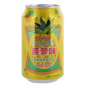 蓝翎菠萝味果味型碳酸饮料