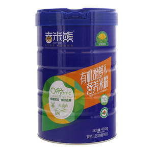 吉米熊有机胡萝卜营养米粉