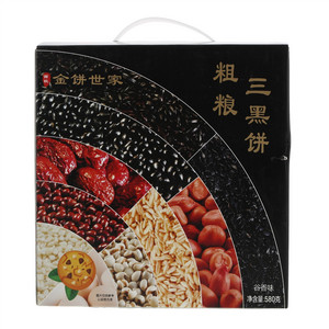西校金饼世家粗粮三黑饼