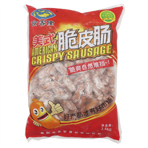 食客隆美式脆皮肠(速冻调制食品/生制品)