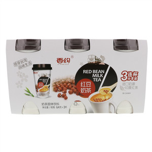 香约红豆奶茶3连杯分享装