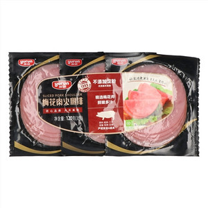 yurun雨润梅花肉火腿排