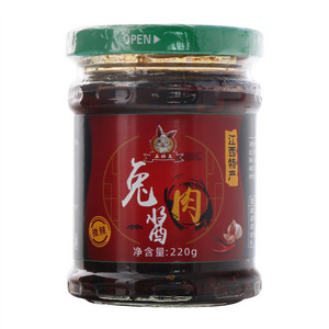 五梅兔微辣兔肉酱