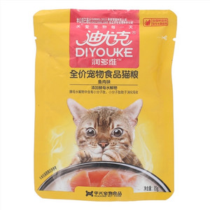 迪尤克润多维鱼肉味全价宠物食品猫粮
