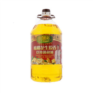 谷满多核桃花生原香食用调和油