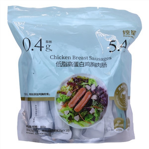 控能低脂高蛋白鸡胸肉肠