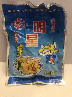 翠星榨菜丝100g