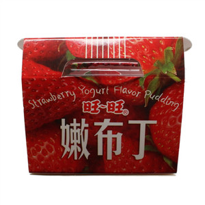 旺旺草莓优酪味嫩布丁