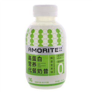 亚摩利特抹茶玄米味高蛋白营养代餐奶昔