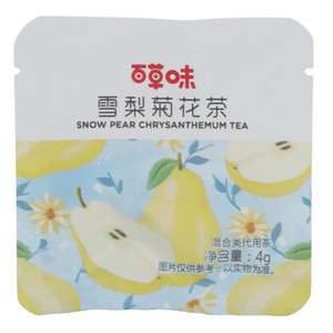 百草味雪梨菊花茶
