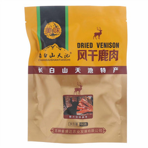 长白山天池风干鹿肉