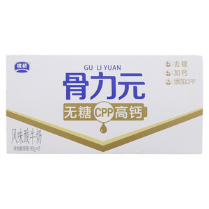 银桥骨力元无糖高钙无糖高钙风味酸牛奶