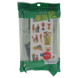 厚浪糙米味夹心海苔脆量贩装