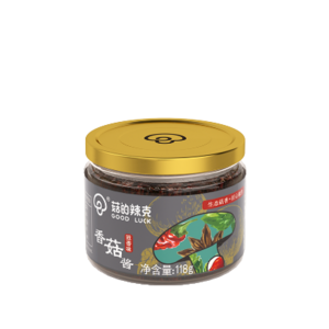 菇的辣克牌豉香味香菇酱118g