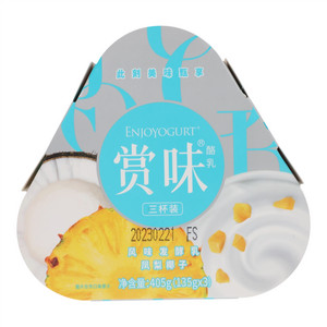 光明赏味风味发酵乳 （凤梨椰子）135g...