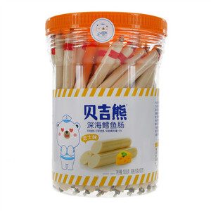 贝吉熊芝士味深海鳕鱼肠
