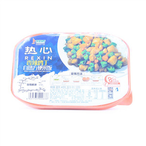 得益绿色香辣鸡丁自热方便米饭