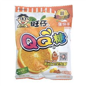 旺仔QQ糖香橙味凝胶糖果